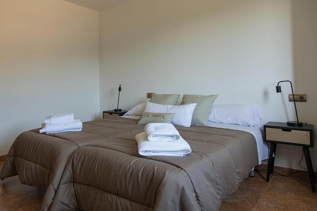 Casa Cal Saboya Guest House Espunyola Bagian luar foto